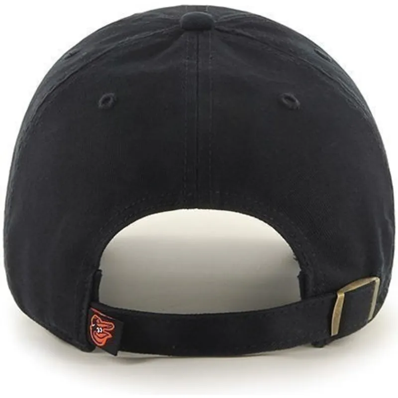 kasketter-buet-sort-justerbar-rem-frontal-fra-baltimore-orioles-mlb-af-47-brand