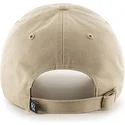 kasket-med-buet-skygge-beige-med-stort-frontlogo-fra-mlb-new-york-yankees-fra-47-brand