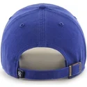 bla-kasket-med-buet-skygge-og-stort-mlb-new-york-yankees-logo-fra-47-brand