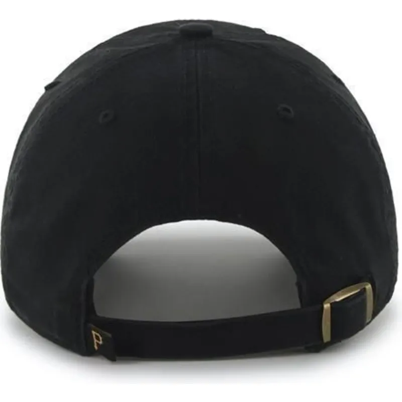 kasketter-buet-sort-justerbar-rem-nombre-frontal-grande-fra-pittsburgh-pirates-mlb-af-47-brand