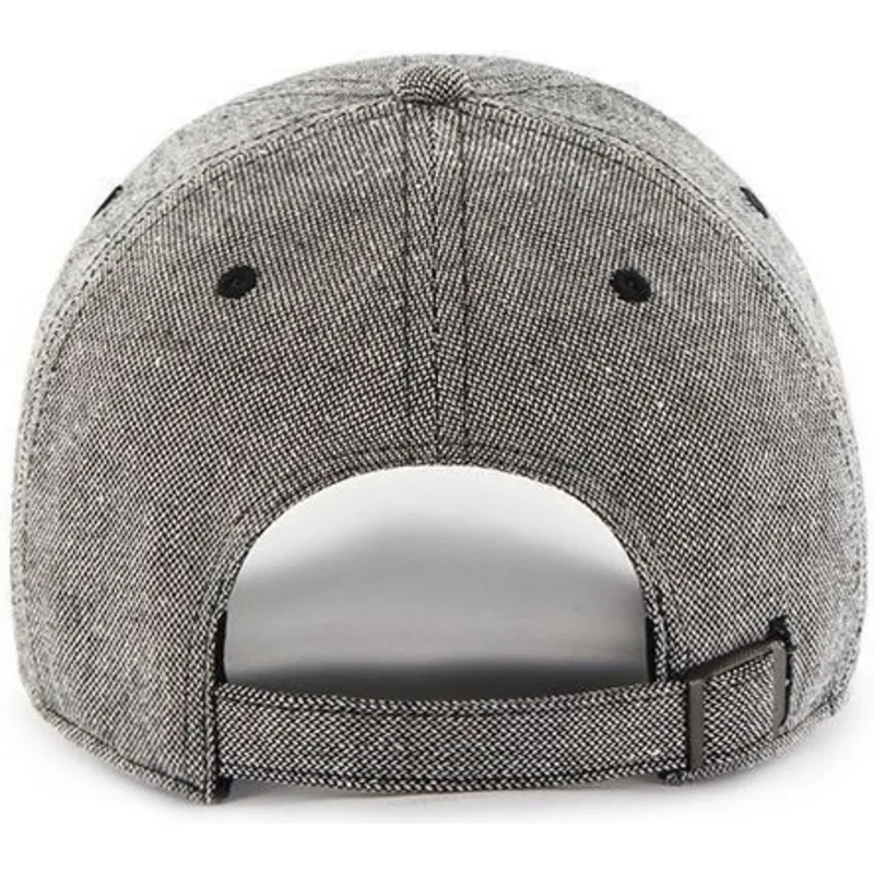 kasketter-buet-sort-justerbar-rem-frontal-grande-fra-new-york-yankees-mlb-af-47-brand