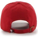 kasketter-buet-rod-justerbar-rem-frontal-grande-fra-new-england-revolution-fc-major-league-soccer-af-47-brand