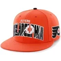 orange-flad-snapback-kasket-med-stort-frontlogo-af-nhl-philadelphia-flyers-47-brand