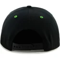 sort-snapback-kasket-med-flad-skygge-og-stort-frontlogo-af-nhl-los-angeles-kings-fra-47-brand