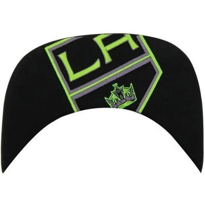 kasketter-flad-sort-snapback-frontal-grande-fra-los-angeles-kings-nhl-af-47-brand
