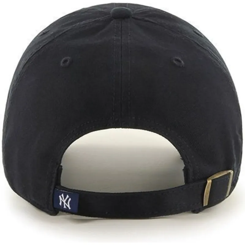 kasketter-buet-sort-justerbar-rem-til-barn-fra-new-york-yankees-mlb-af-47-brand