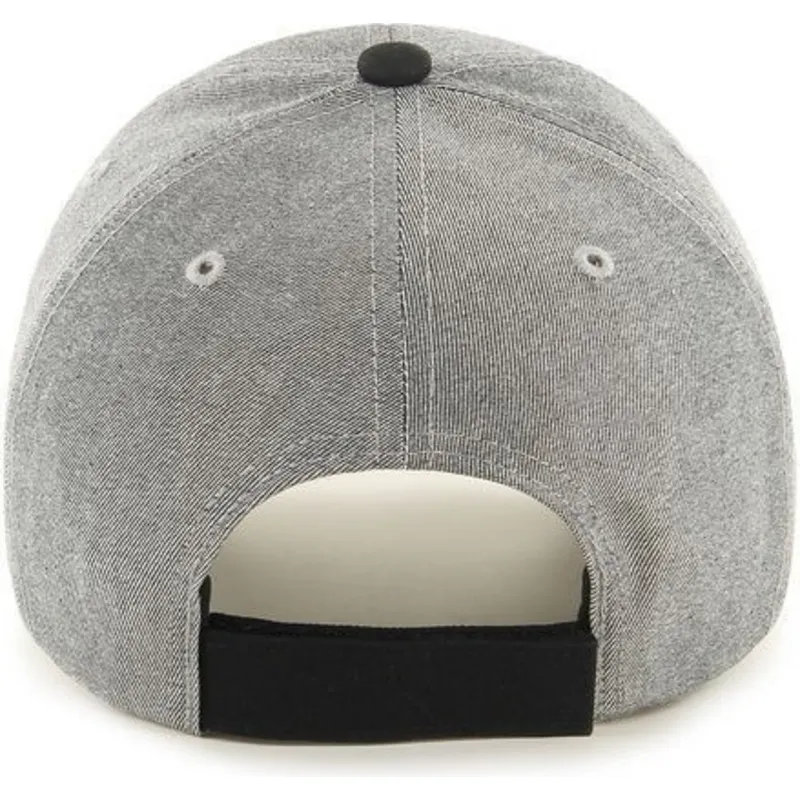 kasketter-buet-gra-justerbar-rem-negro-fra-los-angeles-dodgers-mlb-af-47-brand