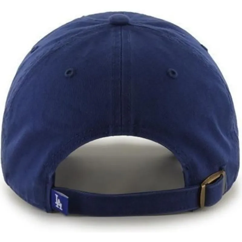 kasketter-buet-bla-justerbar-rem-de-letras-fra-los-angeles-dodgers-mlb-af-47-brand