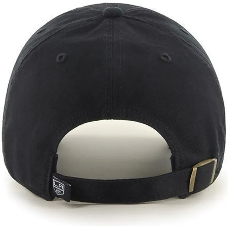 kasketter-buet-sort-justerbar-rem-fra-los-angeles-kings-nhl-af-47-brand