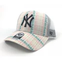 kasketter-buet-rosa-snapback-estampado-de-flores-fra-new-york-yankees-mlb-af-47-brand
