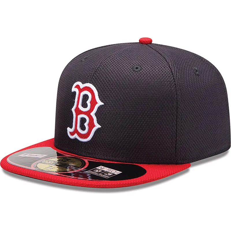 kasketter-flad-rod-tilpasset-59fifty-diamond-era-fra-boston-red-sox-mlb-af-new-era