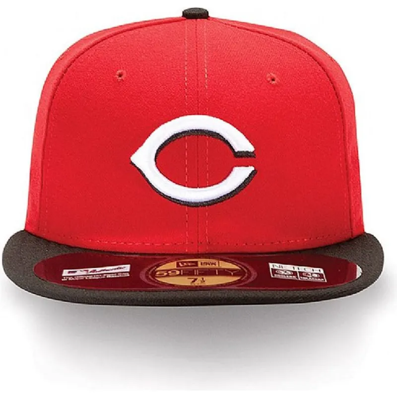 kasketter-flad-rod-tilpasset-59fifty-authentic-on-field-fra-cincinnati-reds-mlb-af-new-era