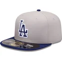 kasketter-flad-bla-tilpasset-59fifty-diamond-era-fra-los-angeles-dodgers-mlb-af-new-era