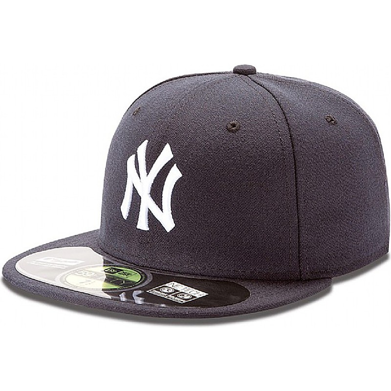 new-era-flat-brim-59fifty-authentic-on-field-new-york-yankees-mlb-navy-blue-fitted-cap
