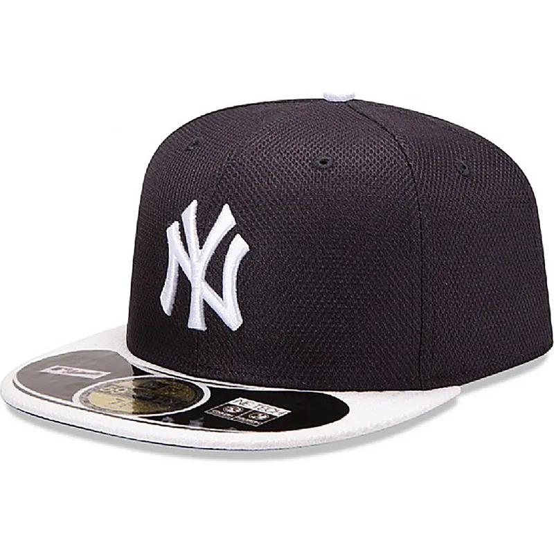 kasketter-flad-marinebla-tilpasset-59fifty-diamond-era-fra-new-york-yankees-mlb-af-new-era kasketter-flad-marinebla-tilpasset-59fifty-diamond-era-fra-new-york-yankees-mlb-af-new-era