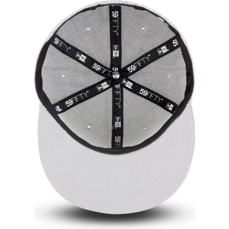 kasketter-flad-gra-tilpasset-til-barn-59fifty-essential-fra-new-york-yankees-mlb-af-new-era