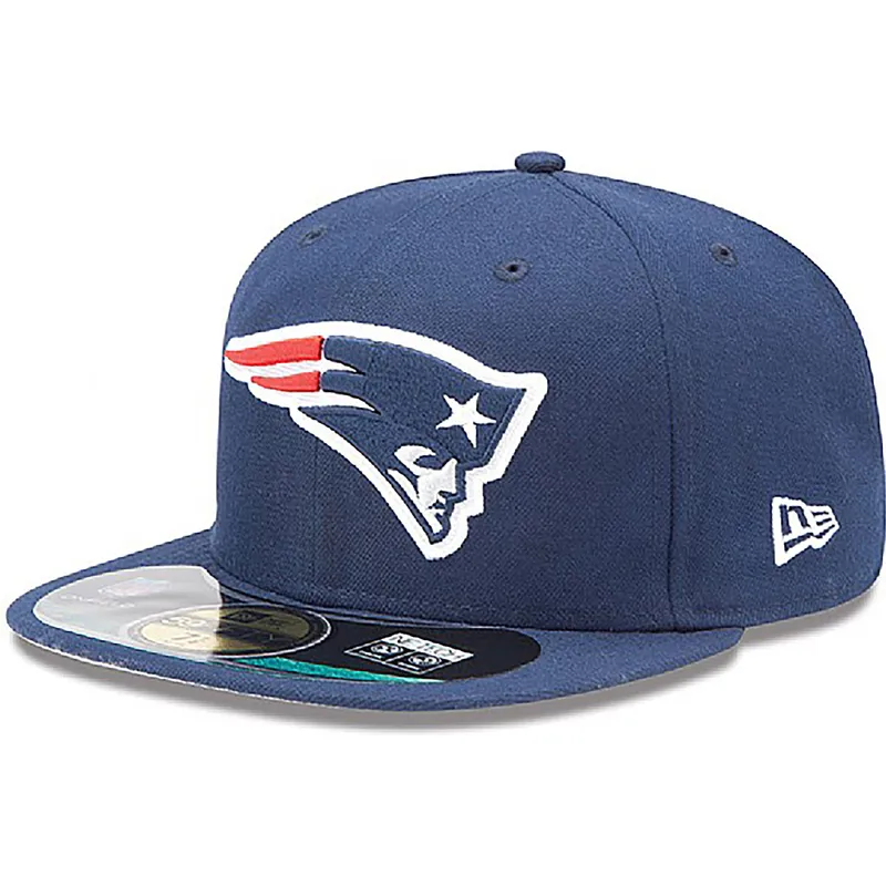 kasketter-flad-bla-tilpasset-59fifty-authentic-on-field-game-fra-new-england-patriots-nfl-af-new-era