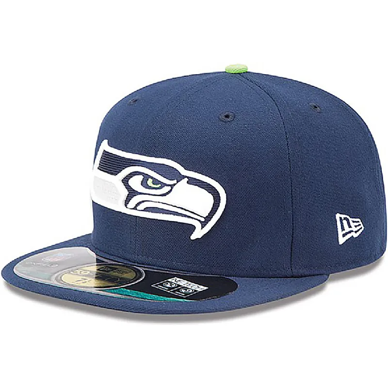 seattle-seahawks-nfl-new-era-59fifty-authentic-on-field-game-bla-justerbar-flad-kasket